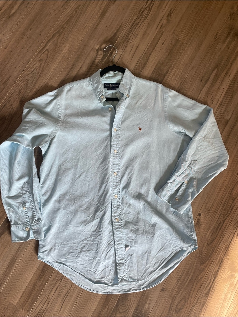 Ralph Lauren Light Blue Men's Casual Button-Down Shirt